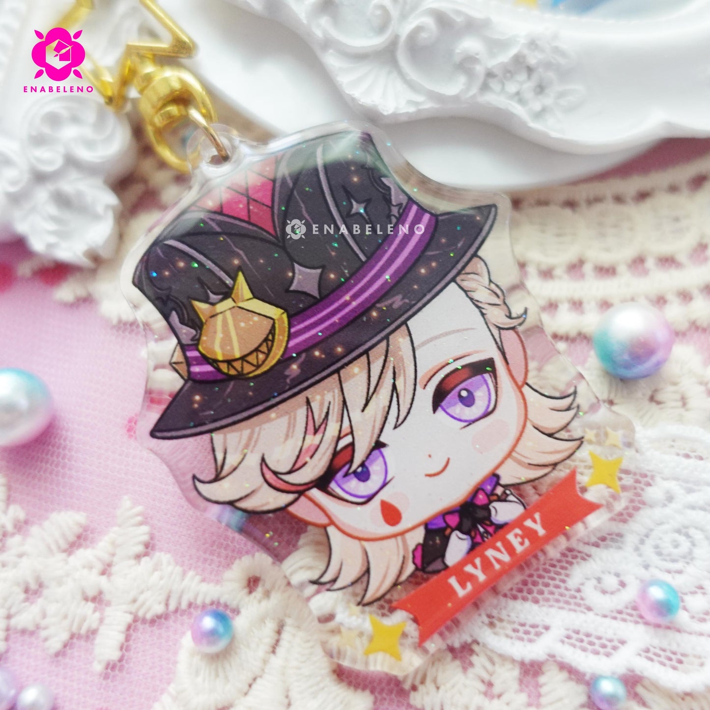 Fontaine Genshin Impact Chibi Acrylic Charms