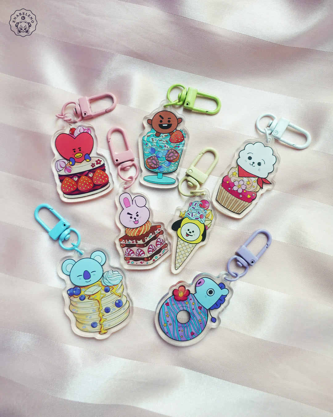 BTS BT21 Acrylic Charms