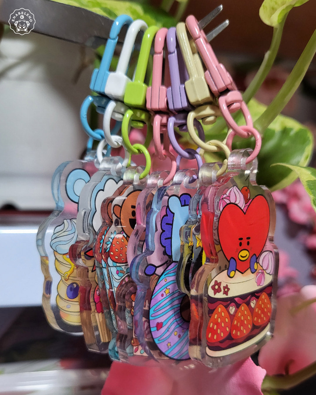 BTS BT21 Acrylic Charms
