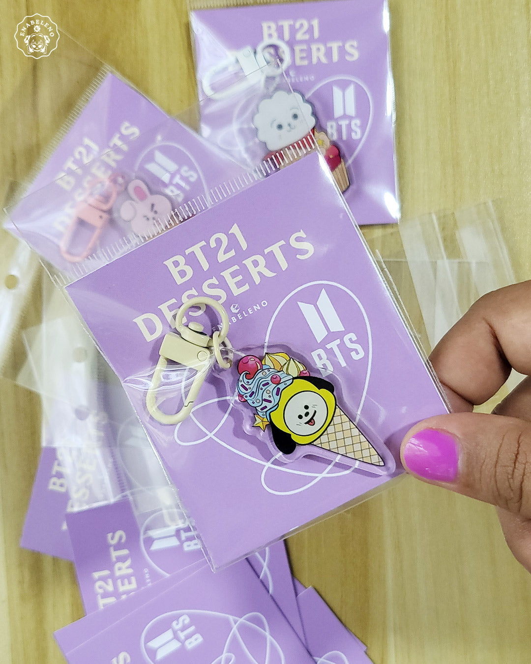 BTS BT21 Acrylic Charms