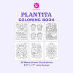 PLANTITA A Flowery and Punny Coloring Book for Adults and Plant Lovers