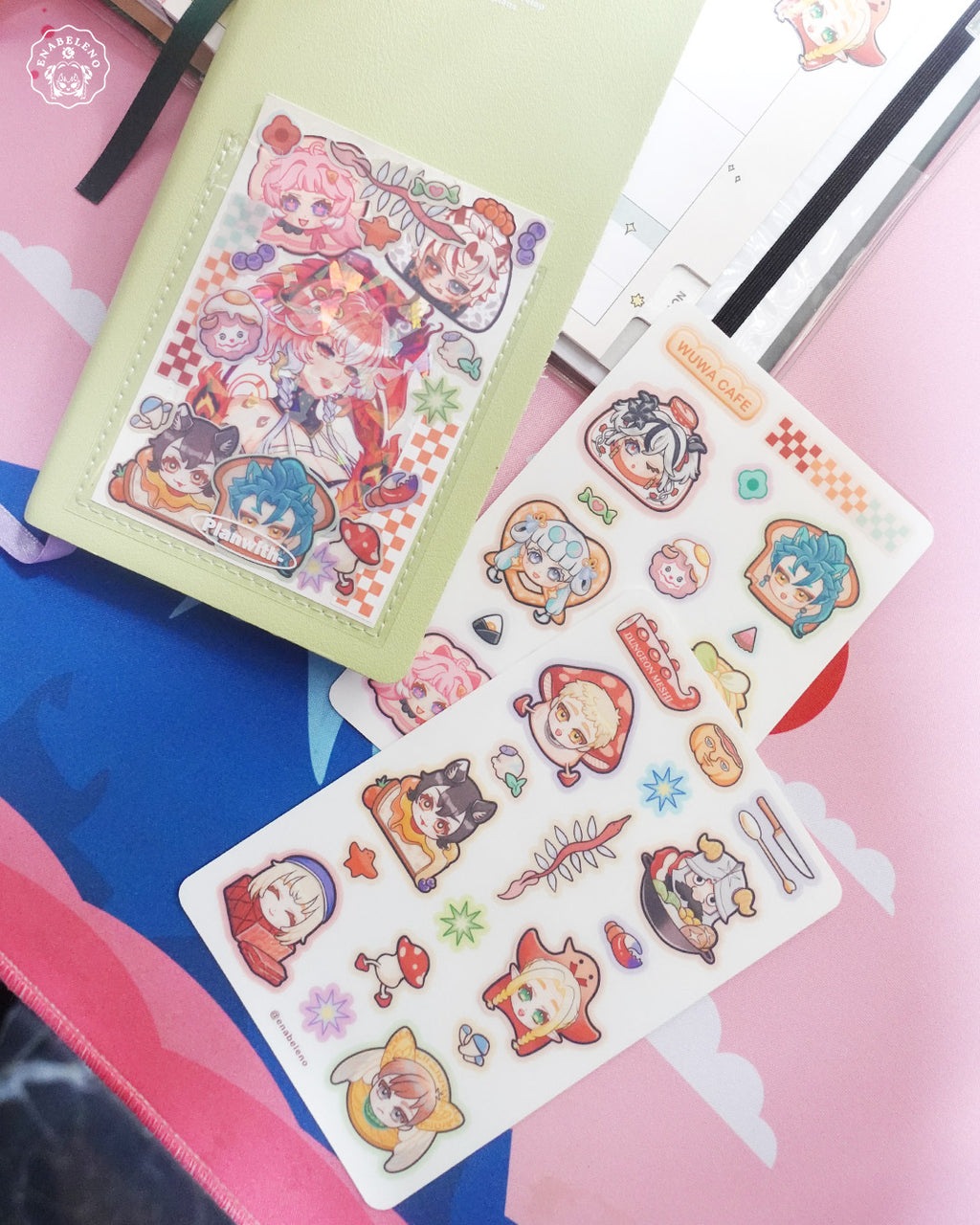 Wuthering Waves Cafe Sticker Sheet