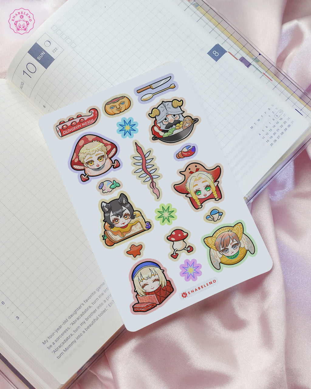Dungeon Meshi Sticker Sheet
