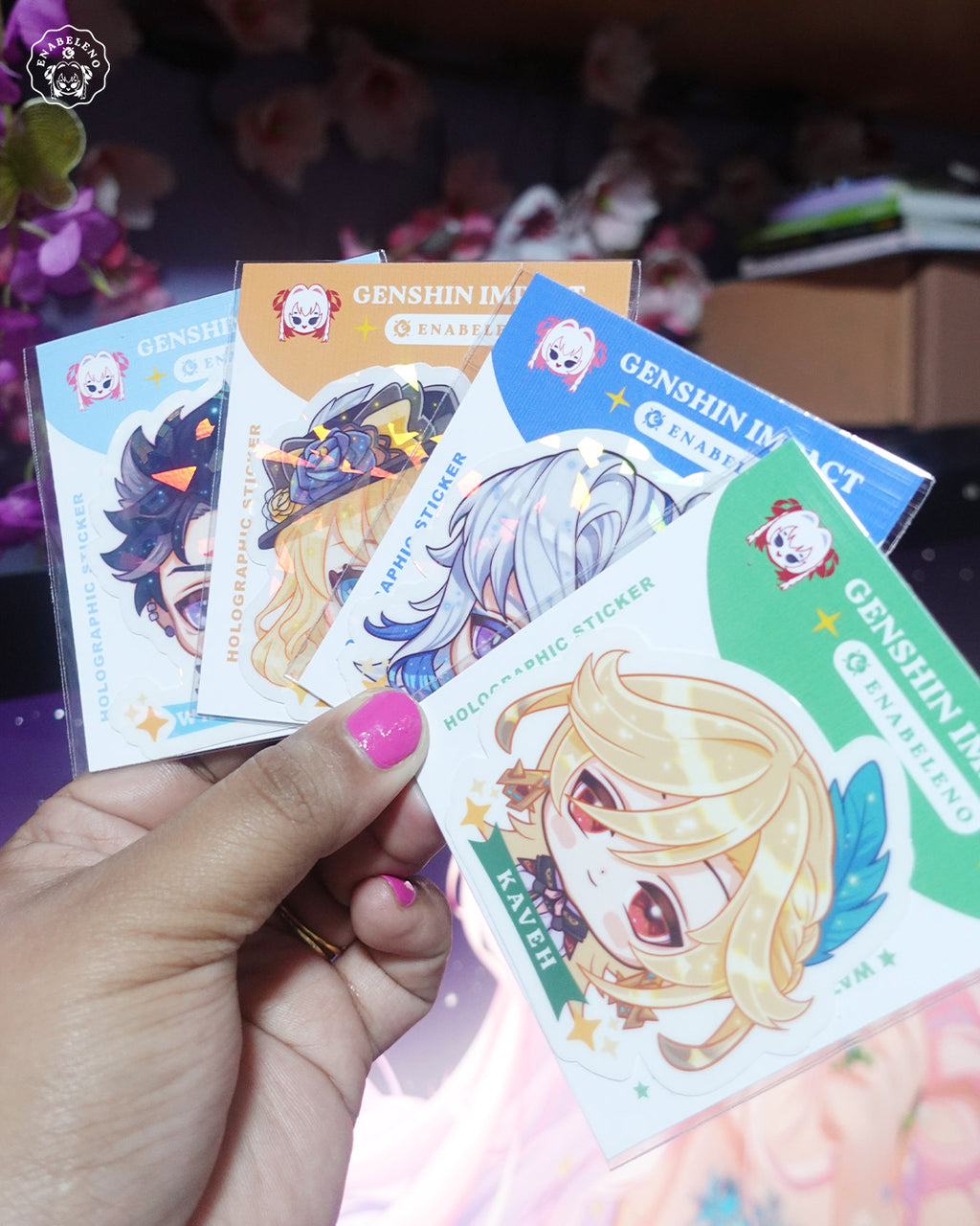 Genshin Impact Chibi Stickers