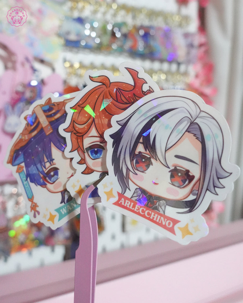 Genshin Impact Chibi Stickers