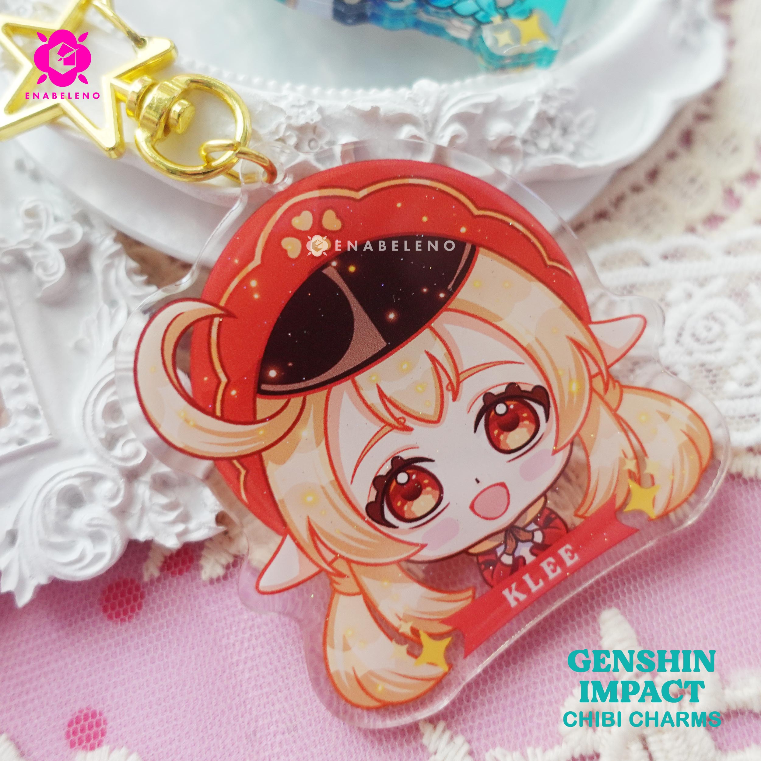 Mondstadt Genshin Impact Chibi Acrylic Charms