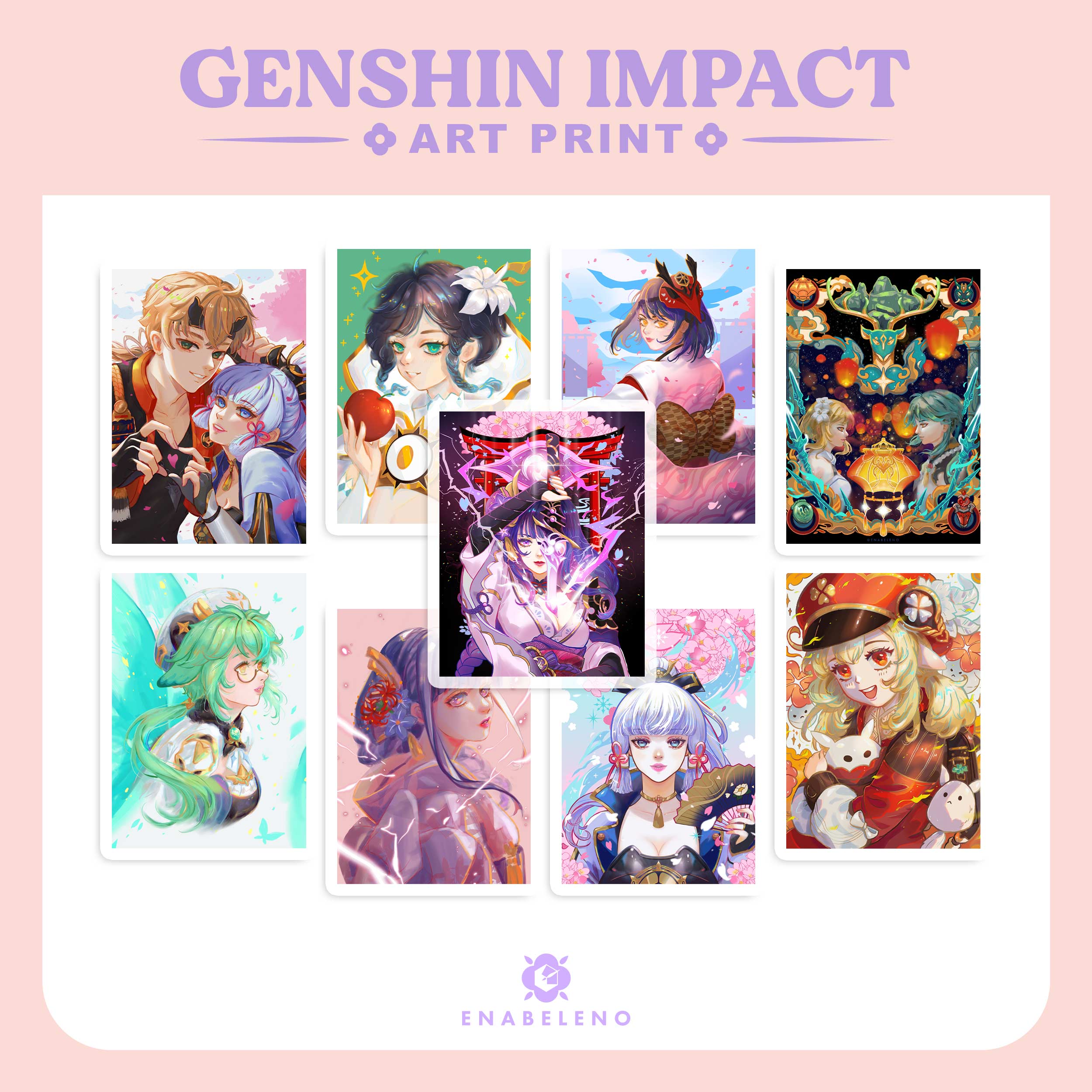 Genshin Impact Art Prints