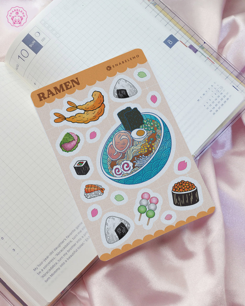 Japan Bento Sticker Sheet