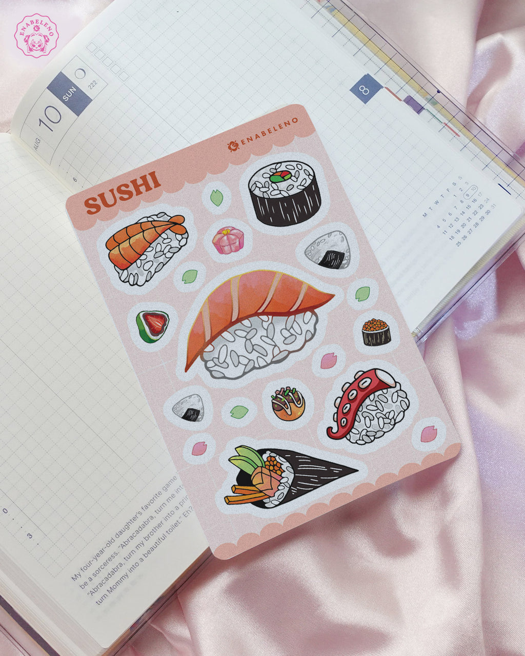 Japan Bento Sticker Sheet