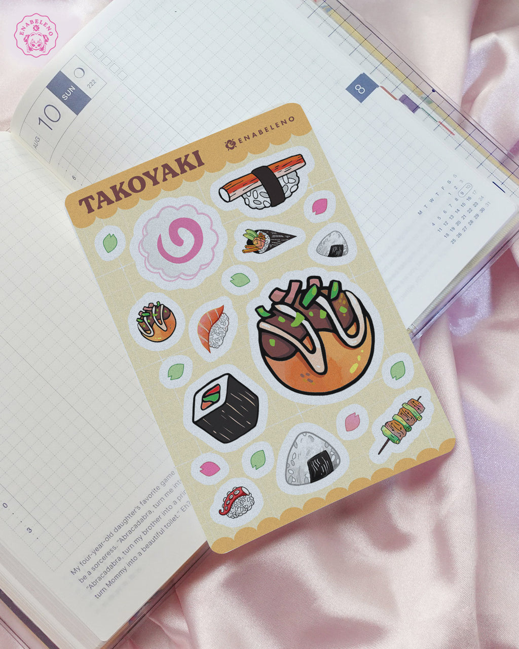 Japan Bento Sticker Sheet