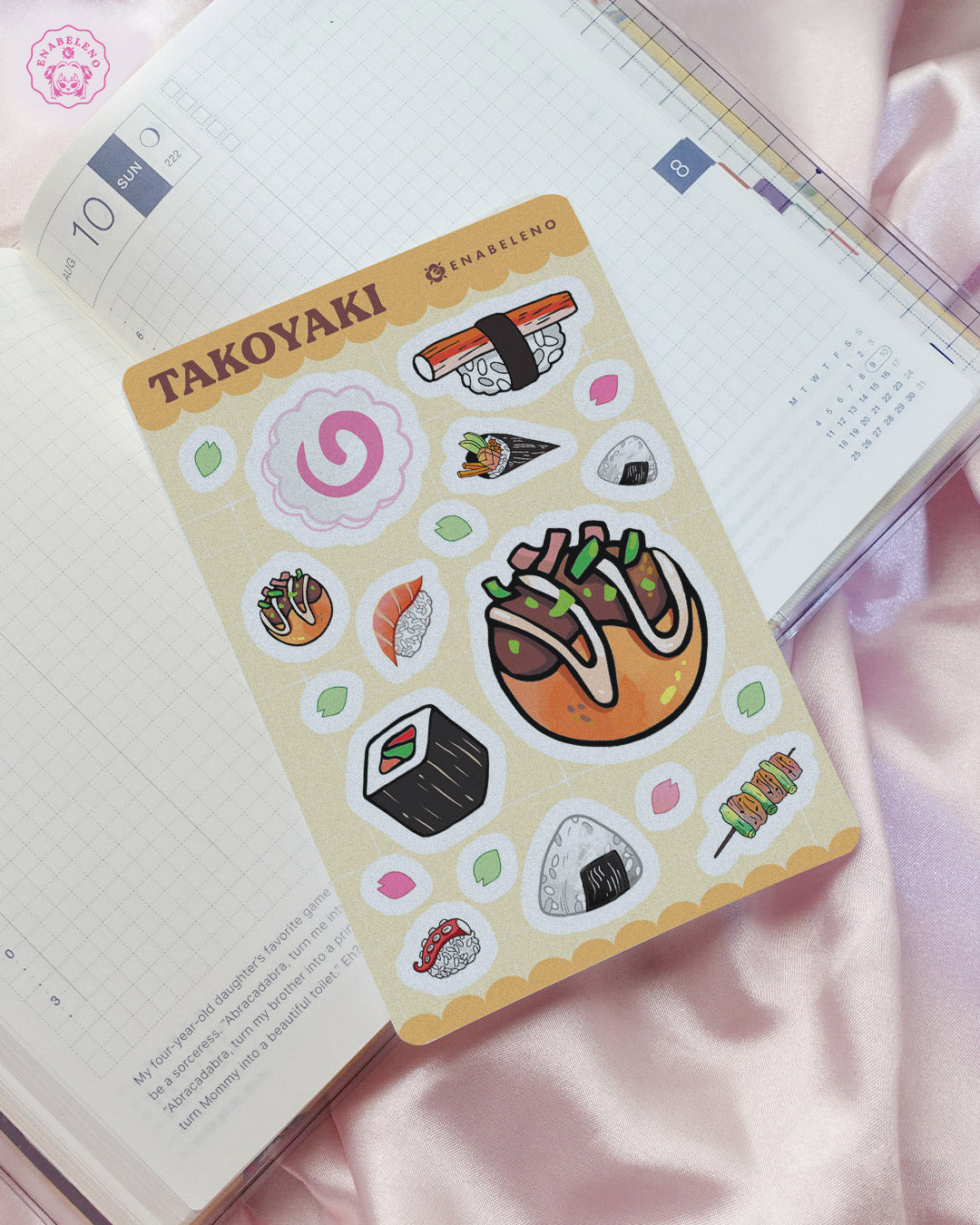 Japan Bento Sticker Sheet