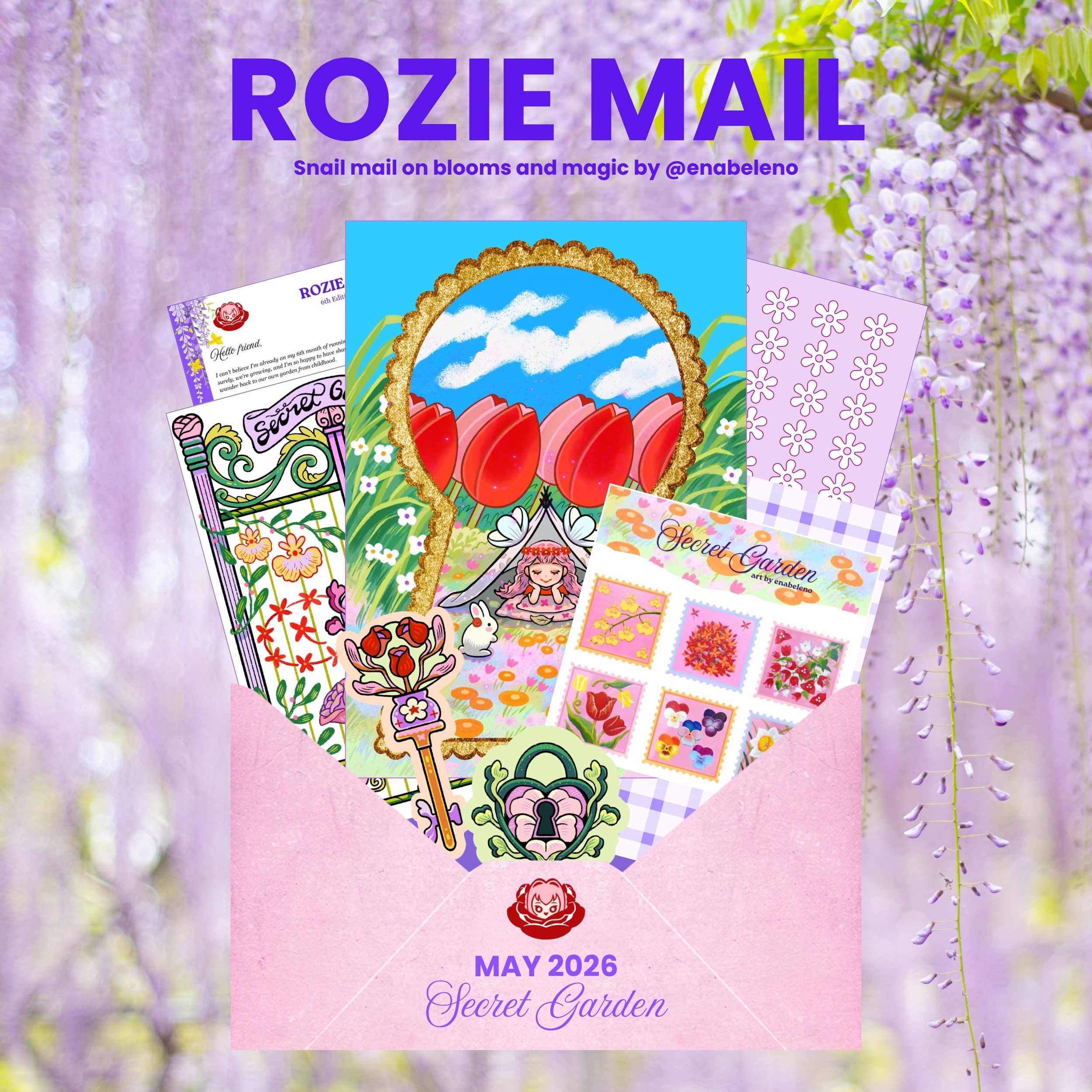 May 2026 - "Secret Garden" Catch Up Rozie Mail