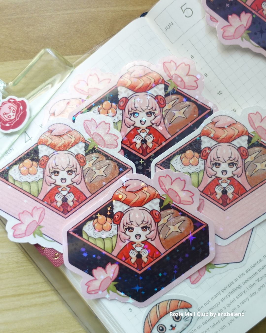 Apr 2026 - "Kawaii Bento" Catch Up Rozie Mail