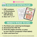 Plantita | Digital Coloring Pages