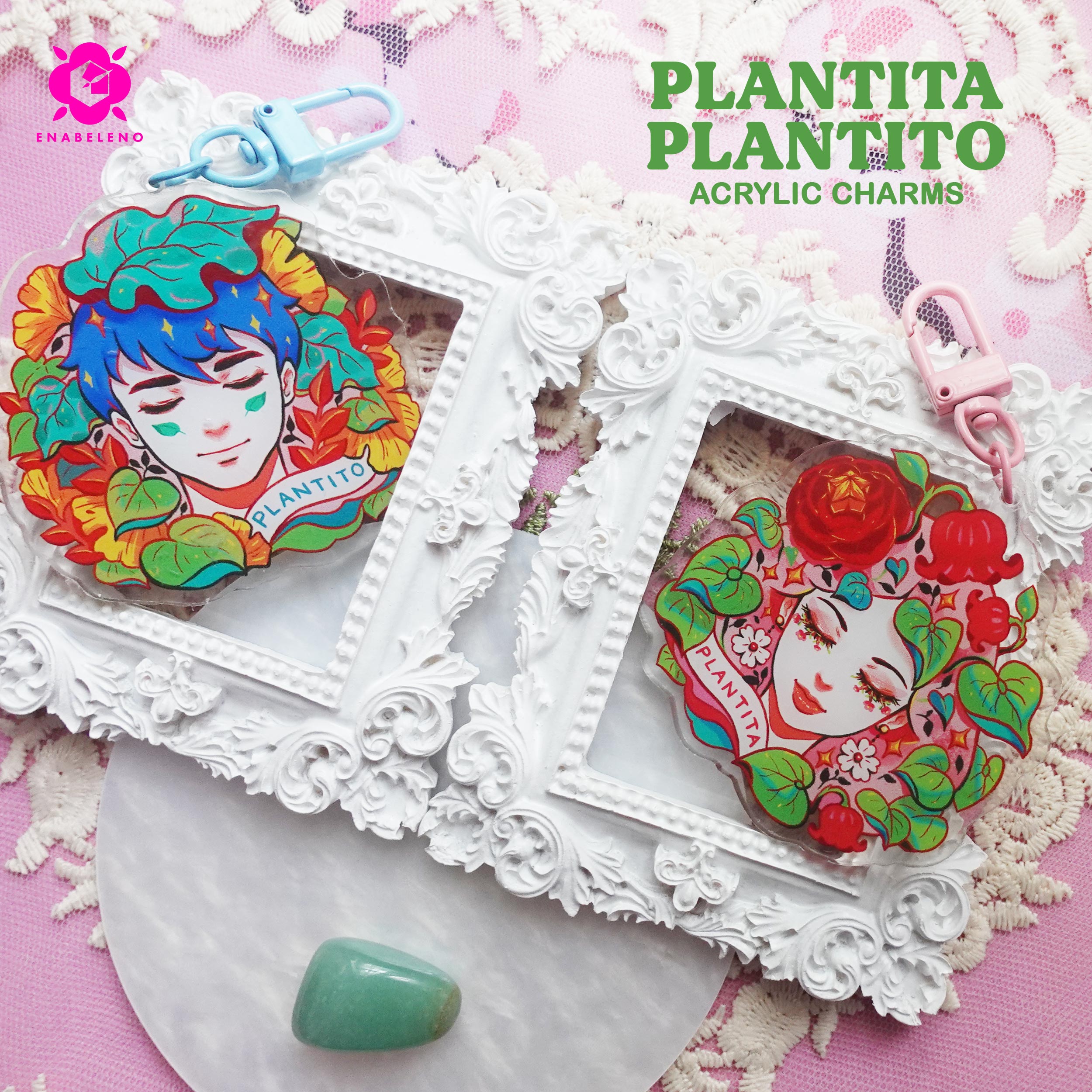 Plantita Plantito Acrylic Charms