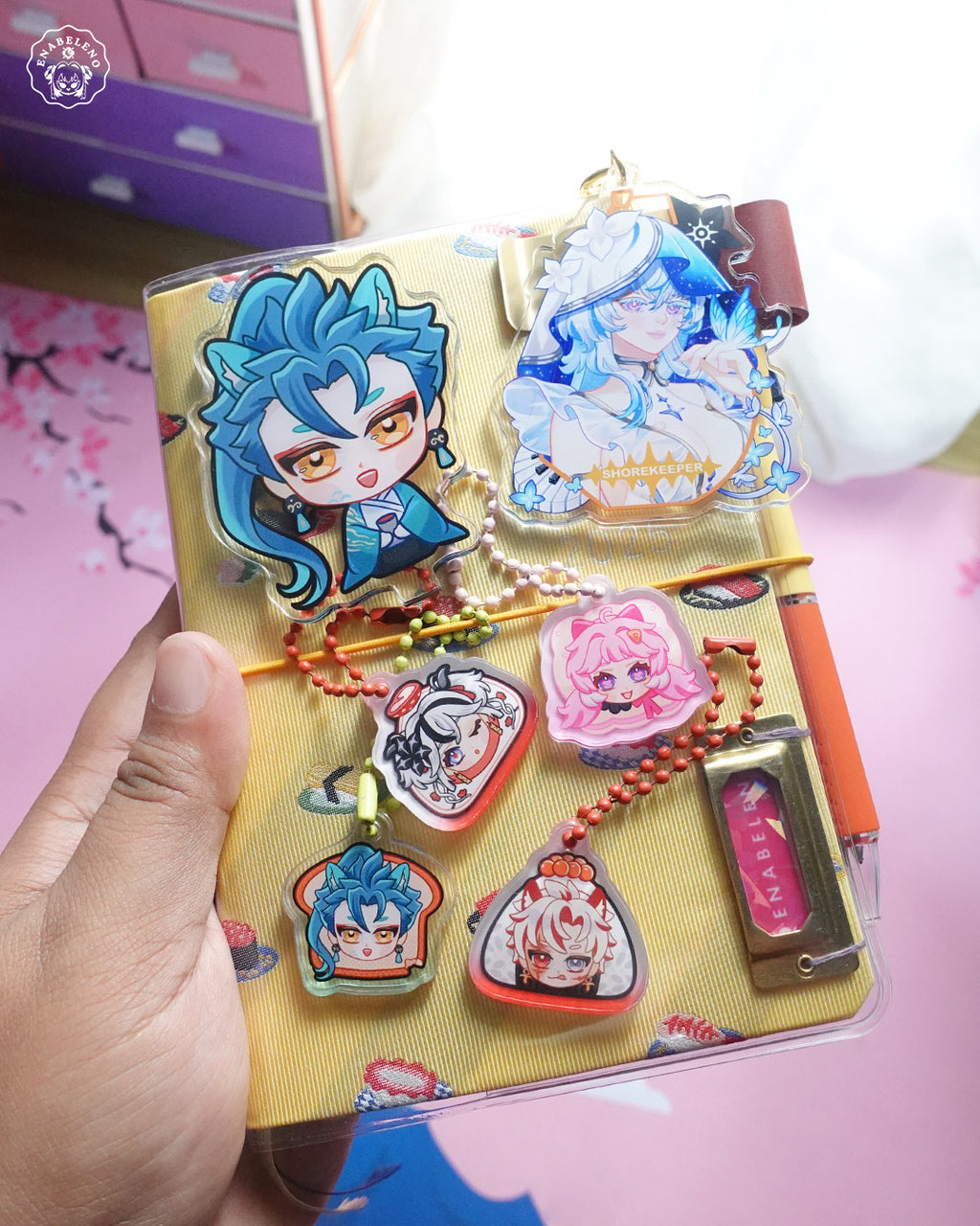 Wuthering Waves Cafe Mini Acrylic Charms