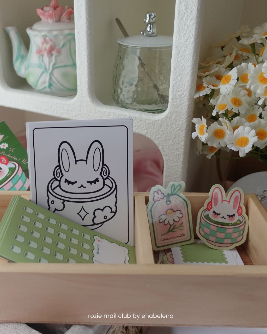 Jul 2026 - "Cozy Teascape" Catch Up Rozie Mail