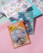 Cute resonator keychain inspired by the game Wuthering Waves characters. Best double side print keychain gift for Resonators and Kuro Games fans.