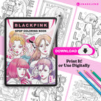 Blackpink | Digital Coloring Pages