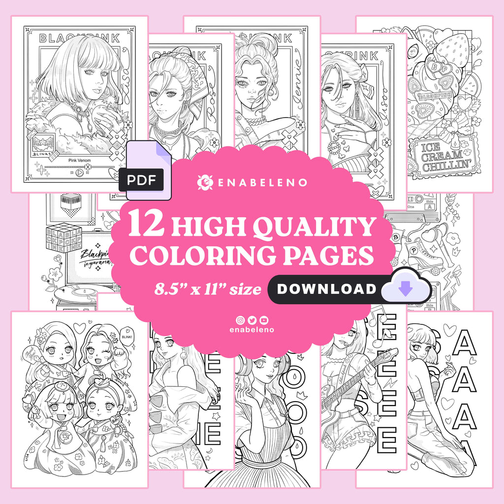 Blackpink | Digital Coloring Pages