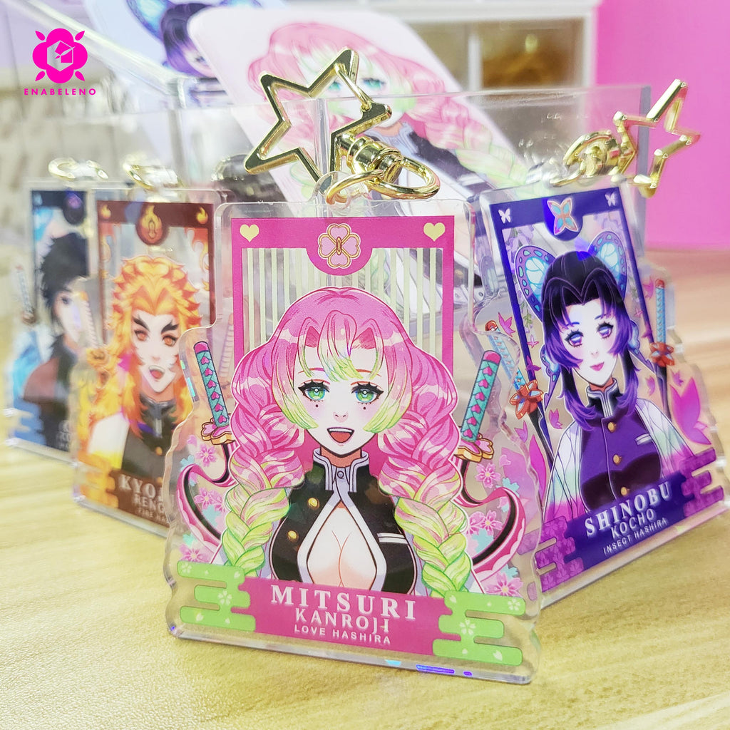 Demon Slayer Kimetsu No Yaiba Hanafuda Charms