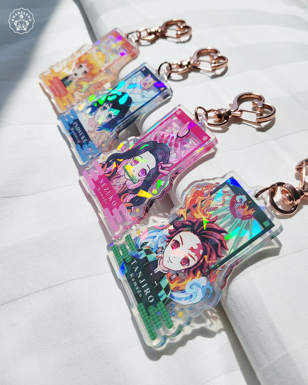 Demon Slayer Kimetsu No Yaiba Hanafuda Charms