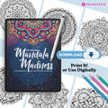 Mandala Madness | Digital Coloring Pages