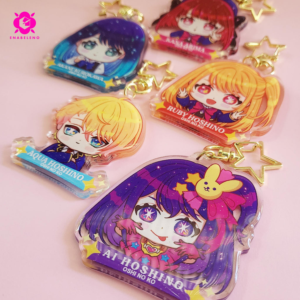 Oshi No Ko Acrylic Charms