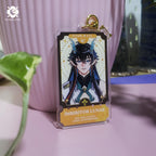 Cute keychains inspired by Honkai Star Rail characters with Ticket design. Best keychains gift for Trailblazers and Hoyoverse fans.