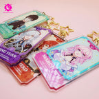 Cute keychains inspired by Honkai Star Rail characters with Ticket design. Best keychains gift for Trailblazers and Hoyoverse fans.