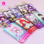 Cute keychains inspired by Honkai Star Rail characters with Ticket design. Best keychains gift for Trailblazers and Hoyoverse fans.