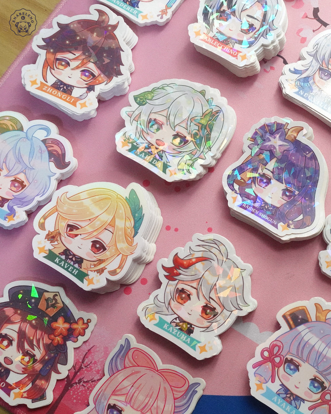 Genshin Impact Chibi Stickers